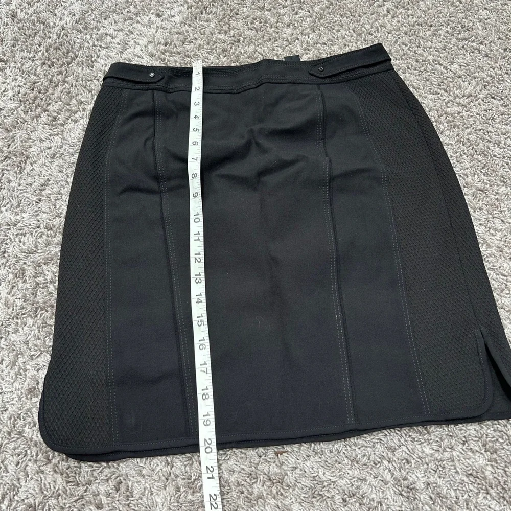White‎ House Black Market Women's Black Pencil Skirt Fitted Career